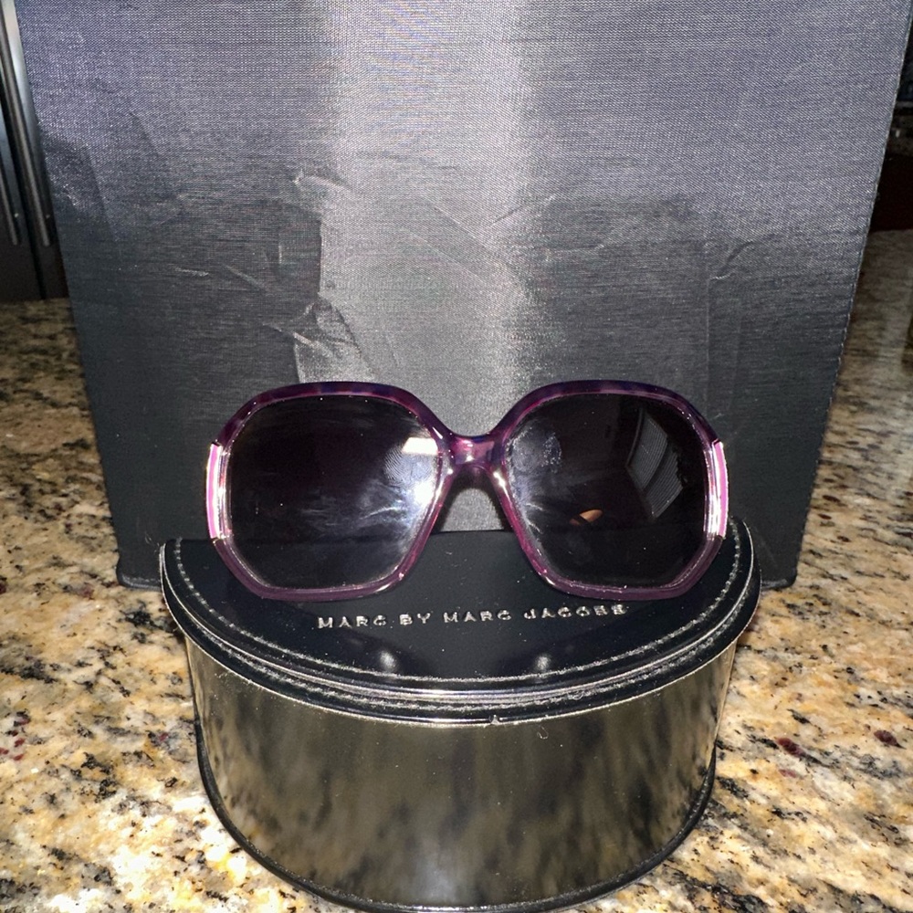 Marc by Marc Jacobs Purple Tortoise Sunglassess